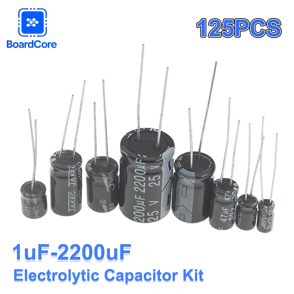 25 ค่า 125 ชิ้น ชุดตัวเก็บประจ - Electronics Repair Hobby บทวิจารณ์และราคา